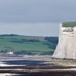 Cliffs on the English channel